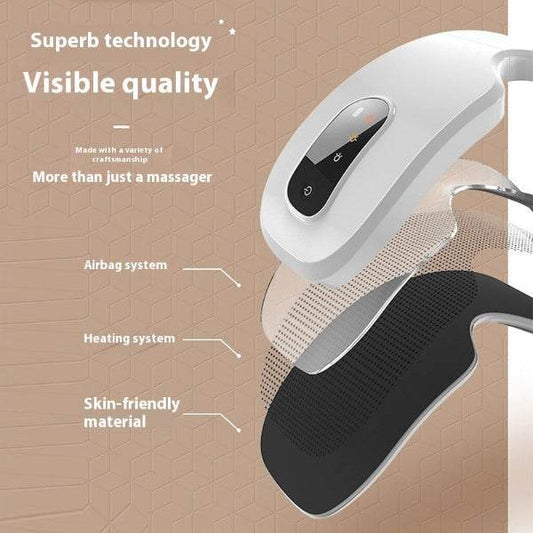 Bluetooth Music Hot Compress Eye Mask Massager - Farazirra