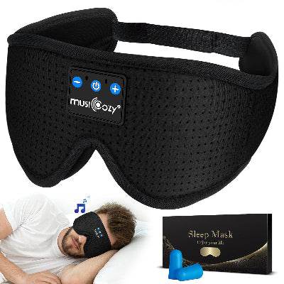 3D Wireless 5.2 Bluetooth Music Eye Mask Stereo Shading - Farazirra