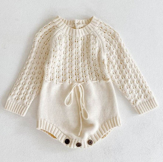 Adorable Baby Girl Knitted Long Sleeve - Farazirra