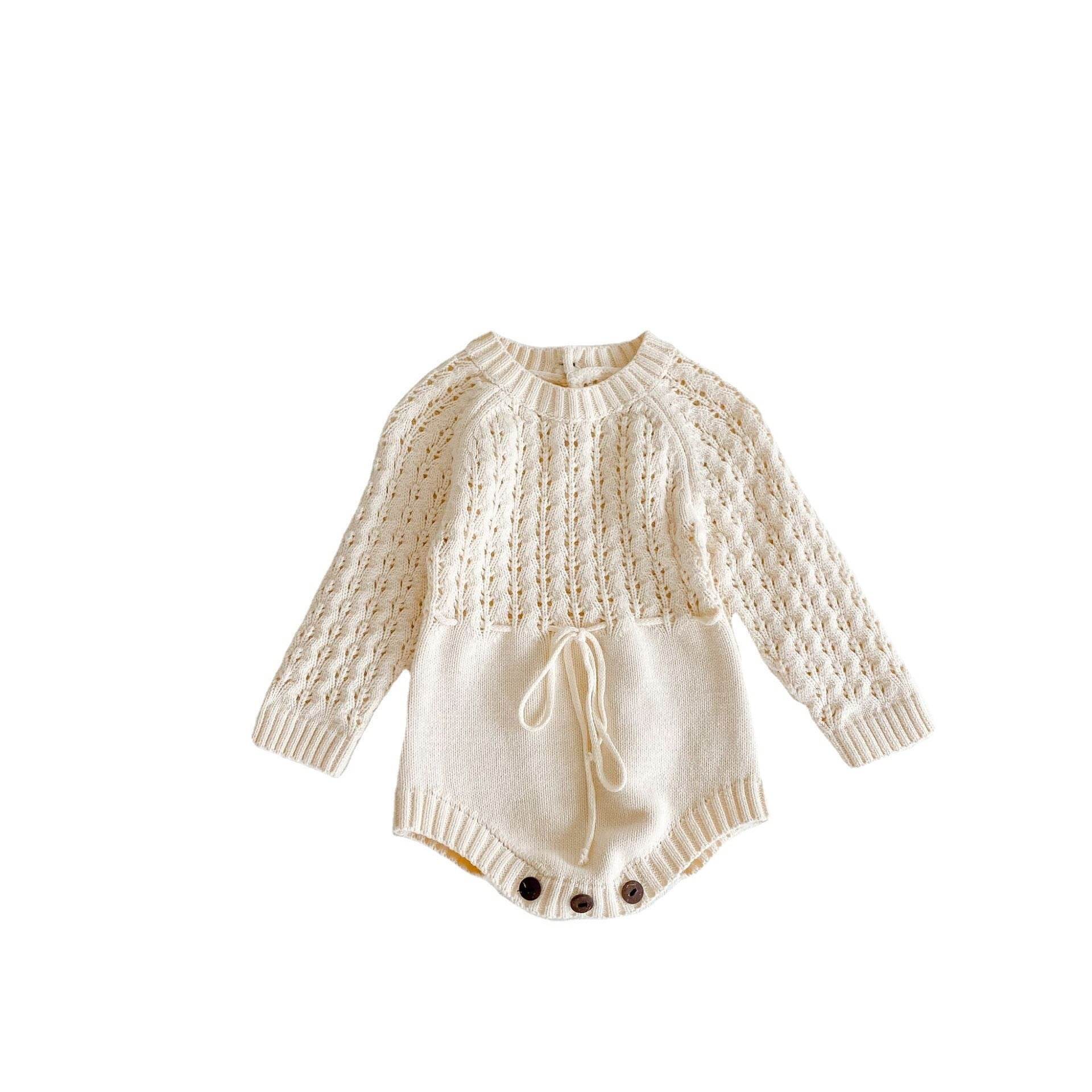 Adorable Baby Girl Knitted Long Sleeve - Farazirra