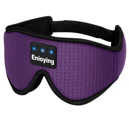 3D Wireless 5.2 Bluetooth Music Eye Mask Stereo Shading - Farazirra