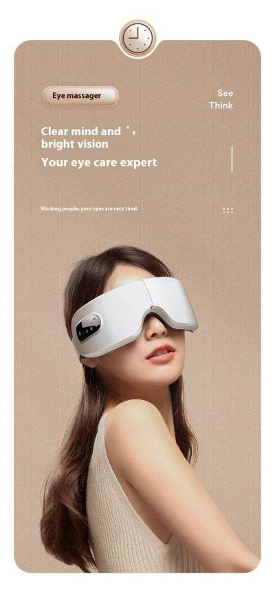 Bluetooth Music Hot Compress Eye Mask Massager - Farazirra