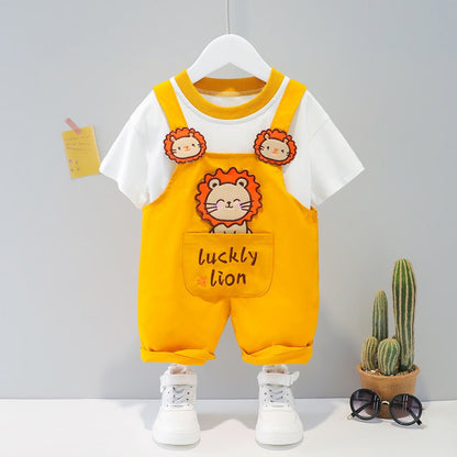 Cartoon Baby Romper