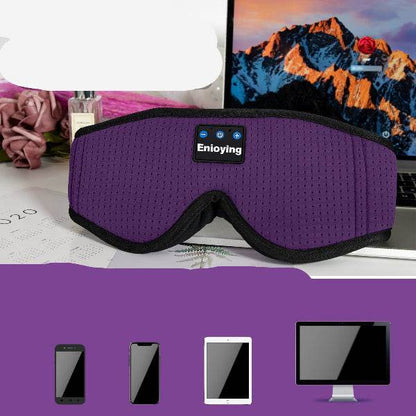 3D Wireless 5.2 Bluetooth Music Eye Mask Stereo Shading - Farazirra