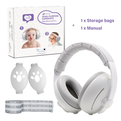 Dual-Use Baby Noise Earmuffs